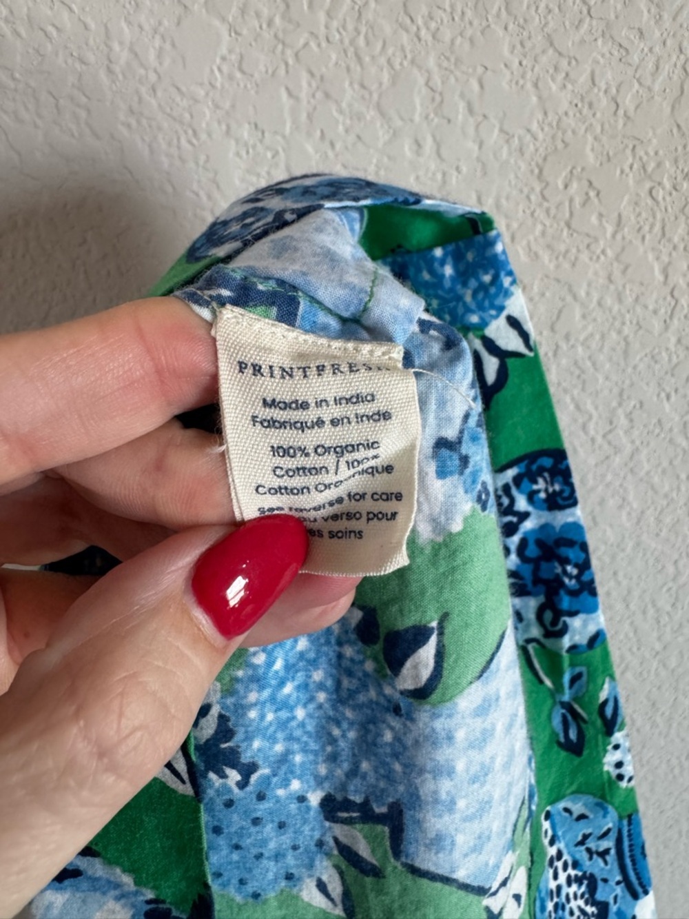 Printfresh Women's Fancy Cat Green Cotton Cami Nightgown Size Large - Picture 7 of 7